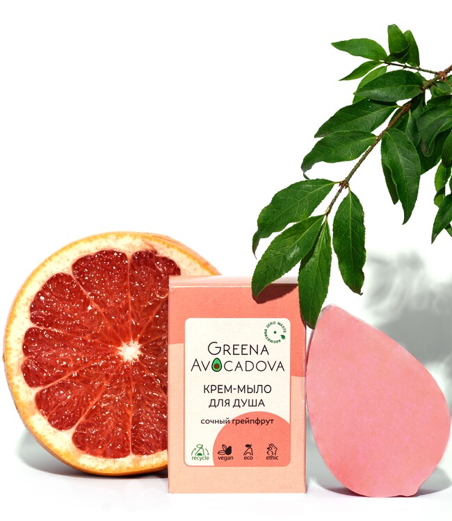 Крем-мыло для душа Сочный грейпфрут